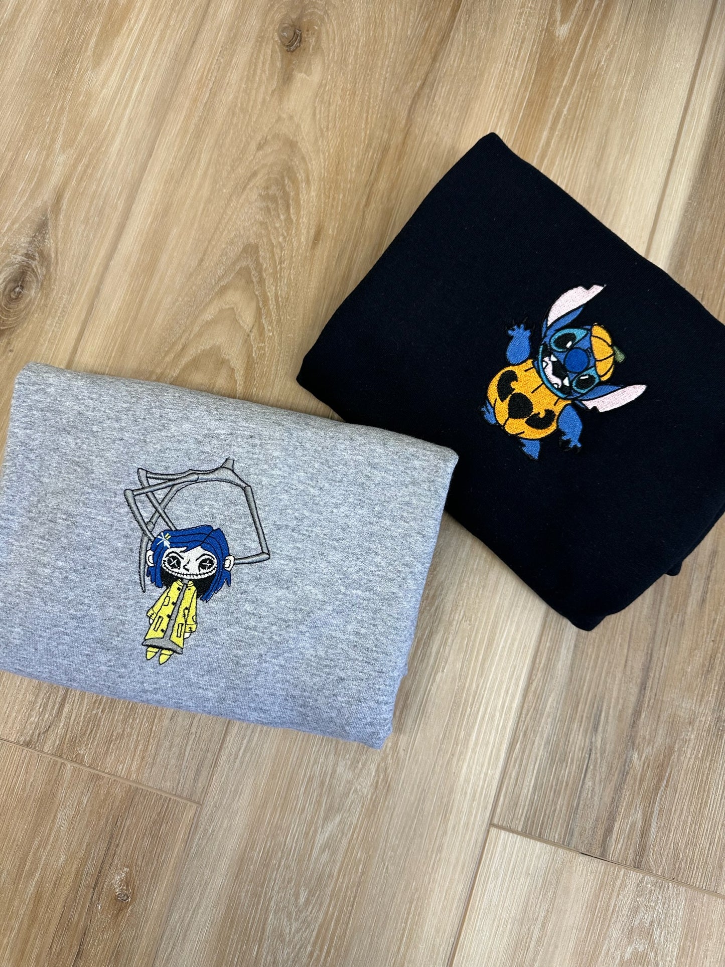 Button Eyes Crewneck/Hoodie