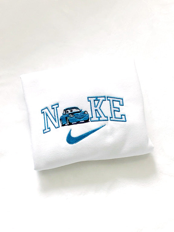 Blue Car Crewneck/Hoodie
